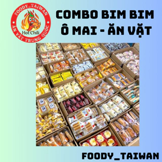 COMBO Bimbim - Ô Mai - Đồ Ăn Vặt - Bánh Kẹo - Socola Nội Địa Trung - foody_taiwan