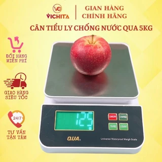 [GIÁ TỐT - QUA 5KG ] Cân thực phẩm chống nước siêu chính xác, sử dụng trong cân thực phẩm nhà bếp