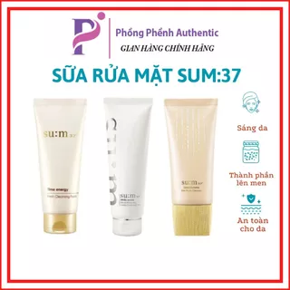 SỮA RỬA MẶT DƯỠNG SÁNG DA SUM 37 TIME ENERGY FRESH CLEANSING FOAM - PHÔNG PHỀNH