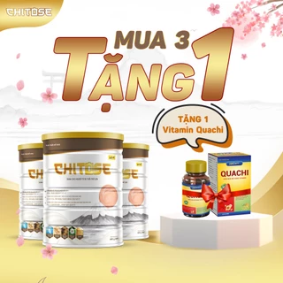 Mua 3 TẶNG 1 Vitamin QUACHI CHITOSE Sữa Dinh Dưỡng Tới Từ Nhật Bản, Hỗ Trợ Sức Khỏe Tăng Cường Miễn Dịch DIASURE Canxi