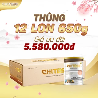 Thùng 12 Lon CHITOSE Sữa Dinh Dưỡng Tới Từ Nhật Bản, Hỗ Trợ Sức Khỏe Tăng Cường Miễn Dịch Tăng Đề Kháng DIASURE Canxi