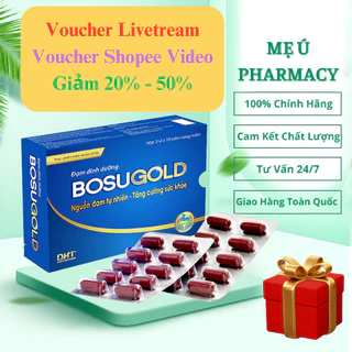 [Chính Hãng] BOSUGOLD Bổ sung acid amin, các vitamin và khoáng chất cho cơ thể - Hộp 30 viên