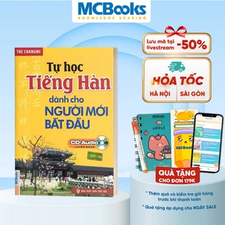 Sách - Tự Học Tiếng Hàn Cho Người Mới Bắt Đầu - Học Kèm App Online