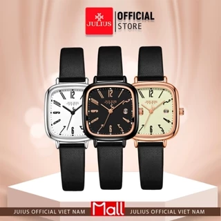 Julius Official đồng hồ nữ JA-1418 dây da