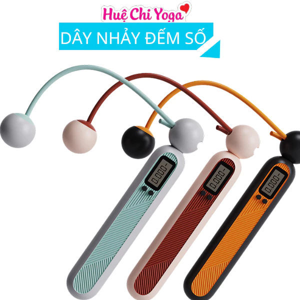Đếm Số Không Dây, Dây Nhảy Đếm Calo Cao Cấp Hỗ Trợ Luyện Tập Thể Dục Thể Thao Tiện Lợi Tại Nhà