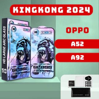 Kính cường lực KINGKONG XANH Oppo A92 / A52 thế hệ mới | Miếng dán bảo vệ màn hình Oppo | mekca