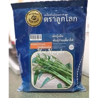 Nguyên túi 1 KG Hạt giống rau muống xanh siêu ngọn Chia Tai F1