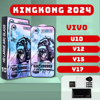 Kính cường lực KINGKONG XANH Vivo U10 / Y12 / Y15 / Y17 thế hệ mới | Miếng dán bảo vệ màn hình Vi vo | mekca