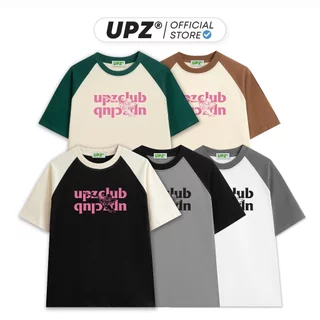 UPZ Áo Thun Cotton Raglan Unisex Nam Nữ Form Rộng In Hình UPZ CUPID CLUB (5 Màu)