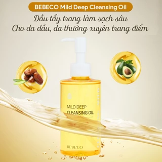 Dầu tẩy trang sạch sâu cấp ẩm ngừa mụn -BEBECO Hàn Quốc MILD DEEP CLEANSING OIL 200ml