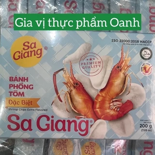 Bánh phồng tôm Sa Giang đặc biệt (200gr)