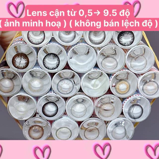 Lens Cận - Lens có độ Full độ cận từ 0.5 độ đến 9.5 độ( giá 1cặp)