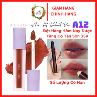 Son Kem Black Rouge A12 Hàn Quốc Chính Hãng Lâu Trôi