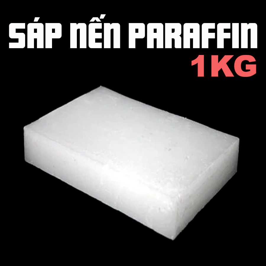 1KG Nguyên Liệu Sáp Nến Tinh Luyện Paraffin Wax Làm Nến Thơm Handmade