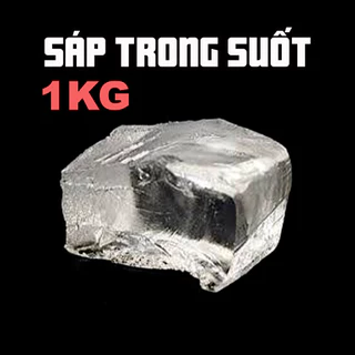 1KG Sáp Thạch Cứng Hard Gel Wax Làm Nến Trong Suốt, Làm Đèn Cầy - Nguyên Liệu Làm Nến Thơm Handmade