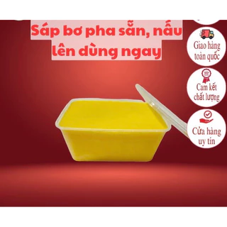 Sáp bơ đèn cầy pha sẵn nấu lên dùng ngay 500gr