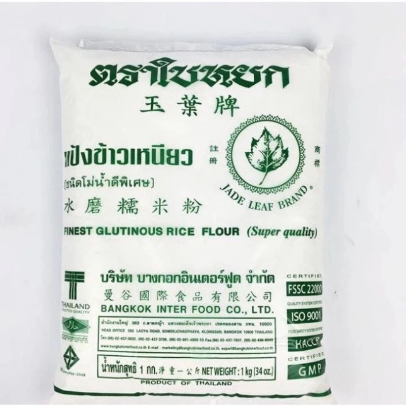 Bột nếp Thái Lan siêu ngon loại 1 JADELEAF