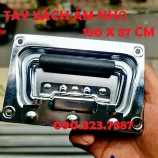 Tay  xách âm nhỏ 87 x 130MM cho  tủ máy thiết bị âm thanh, nội thất. ( Loại âm thùng)