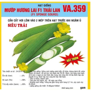 Hạt mướp hương Thái Lan quả ngắn. hàng chuẩn cty