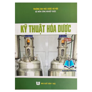 Sách - Kỹ thuật hoá dược tập 2 (Y)