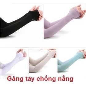 Găng tay chống nắng không bao ngón tay giúp tự do sử dụng điện thoại chất vải mềm mại thoáng mát