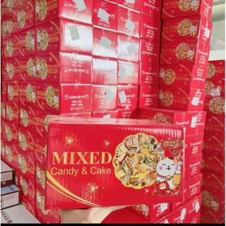 THÙNG 2 KG BÁNH MIX ĐỦ VỊ ĐÀI LOAN 35-40 cái