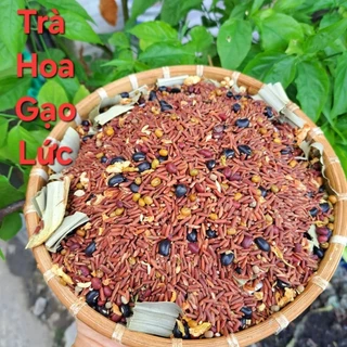 Trà Gạo Lức Đậu Đen AnVyFoods Hũ 500gr - Thanh Lọc, Giải Nhiệt, Cải Thiện Giấc Ngủ