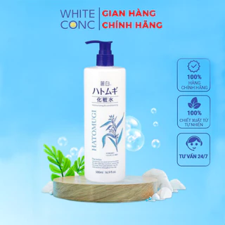 Nước hoa hồng Hatomugi ý dĩ Naturie Skin Conditioner Lotion Nhật Bản 500ml