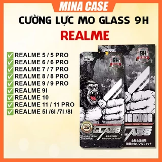 Cường lực MO Glass Realme 2 3 5 5i 5s 6 6i 6s 7 7i 8 8i 9 9i 10 11 4G 5G Pro Pro+