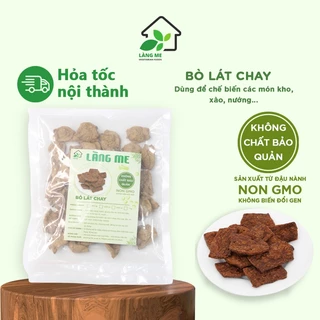 Bò Lát Chay, bò chay Sấy Khô Ngon Loại 1 Làng Me, chế biến món chay ngon (gói 1 kg), không chất bảo, không biến đổi gen