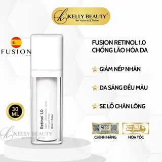 Fusion Retinol 1.0 - Da Sáng Đều Màu, Mờ Thâm Sạm Nám; Giảm Dày Sừng; Căng Mịn và Se Lỗ Chân Lông - Kelly Beauty
