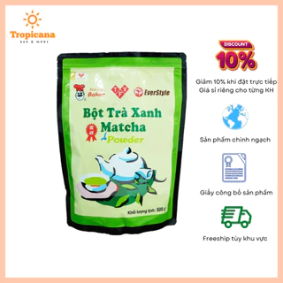 Bột Trà xanh - Bột Matcha Đài Loan 50g - Túi 50g