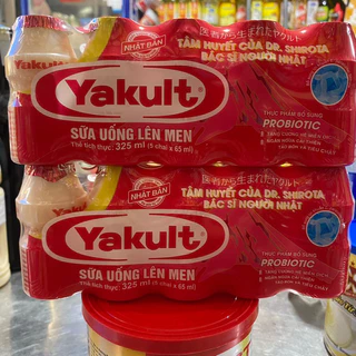 Lốc 5hộp Sữa Uống Lên Men Yakult 65ml