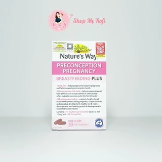 Vitamin Tổng Hợp Cho Bà Bầu Nature's Way PreConception Pregnancy Breastfeeding Plus 30 viên