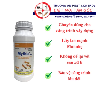 Thuốc diệt mối MYTHIC 240SC chuyên dùng cho công trình xây dựng, bảo vệ lâu dài, sản phẩm BASF SE (Đức), chai 1 lít