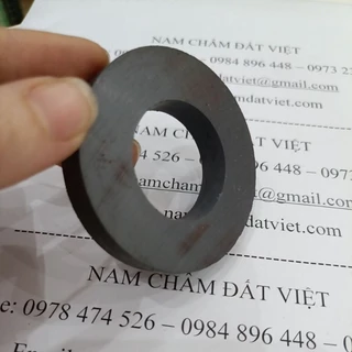 Nam châm Ferrite 60x10mm lỗ 32mm nam châm vĩnh cửu làm động cơ