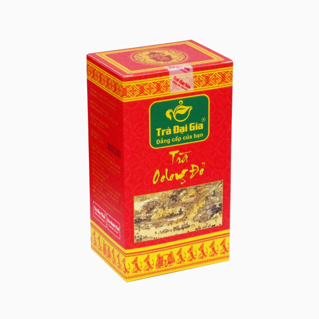 Trà Oolong đỏ hộp 100g - Trà Đại Gia