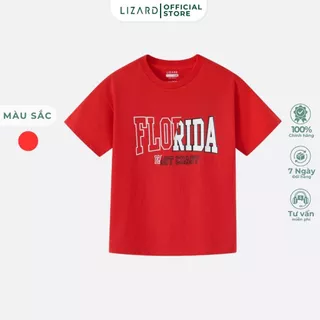 Áo Thun T-shirt Bé Trai Lizard in hình 100% Cotton - 4SS24TS203