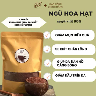 Mặt nạ ngũ hoa ( đình lịch) handmade nguyên chất,làm mịn da, giảm mụn, se khít chân lông, mờ thâm,giảm nám, tàn nhang