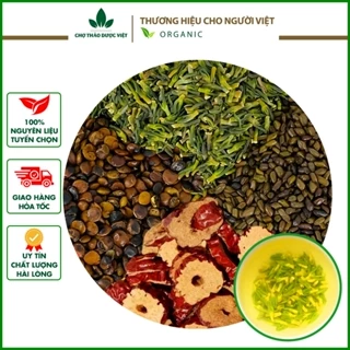 Trà an thần 500g, ngủ ngon, ngủ sâu giấc (Gồm tâm sen, táo nhân, thảo quyết minh đã sơ chế) - Chợ Thảo Dược Việt