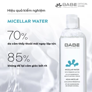 Nước tẩy trang dịu nhẹ BABÉ Micellar Water