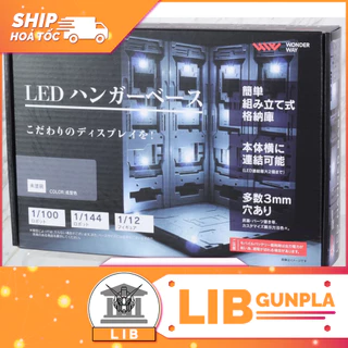 Mô hình lắp ráp Phụ Kiện Gundam CREOS - Đế LED Hangar Base - thích hợp cho MG HG tỷ lệ 1/144 1/100 và Figure 1/12