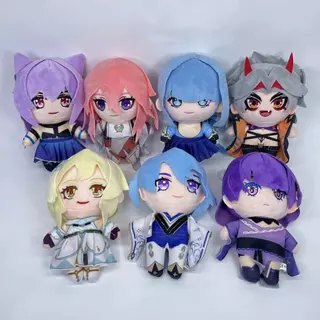 [ hỏa tốc hcm ][ Vũ Trí Ba ] Gấu nhồi bông - Plushie doll game Genshin Impact Shogun yae miko klee Xiao hutao