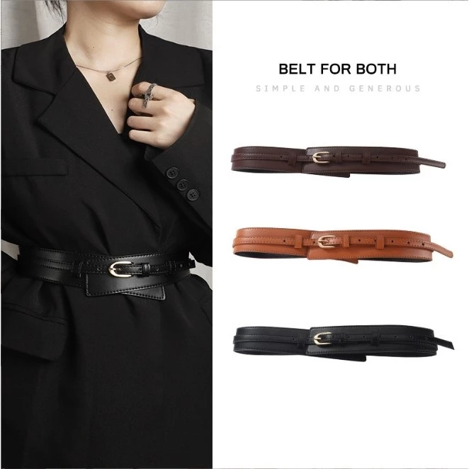 Đai Váy Nữ Bản To, Dây Lưng Nữ Màu Đen Co Dãn Dễ Kết Hợp Bản Dây 5.5cm Thời Trang - DAIVAYTO002
