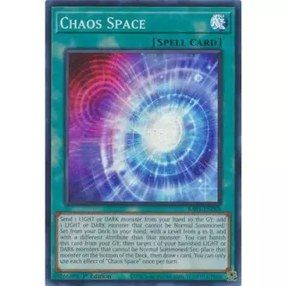 [Thẻ bài Yugioh]Chaos Space - RA01-EN065 - Super Rare