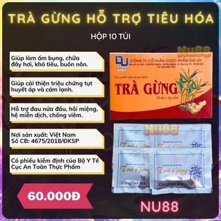 Quà Tặng Trà Gừng Đại Uy (Hộp 10 túi)