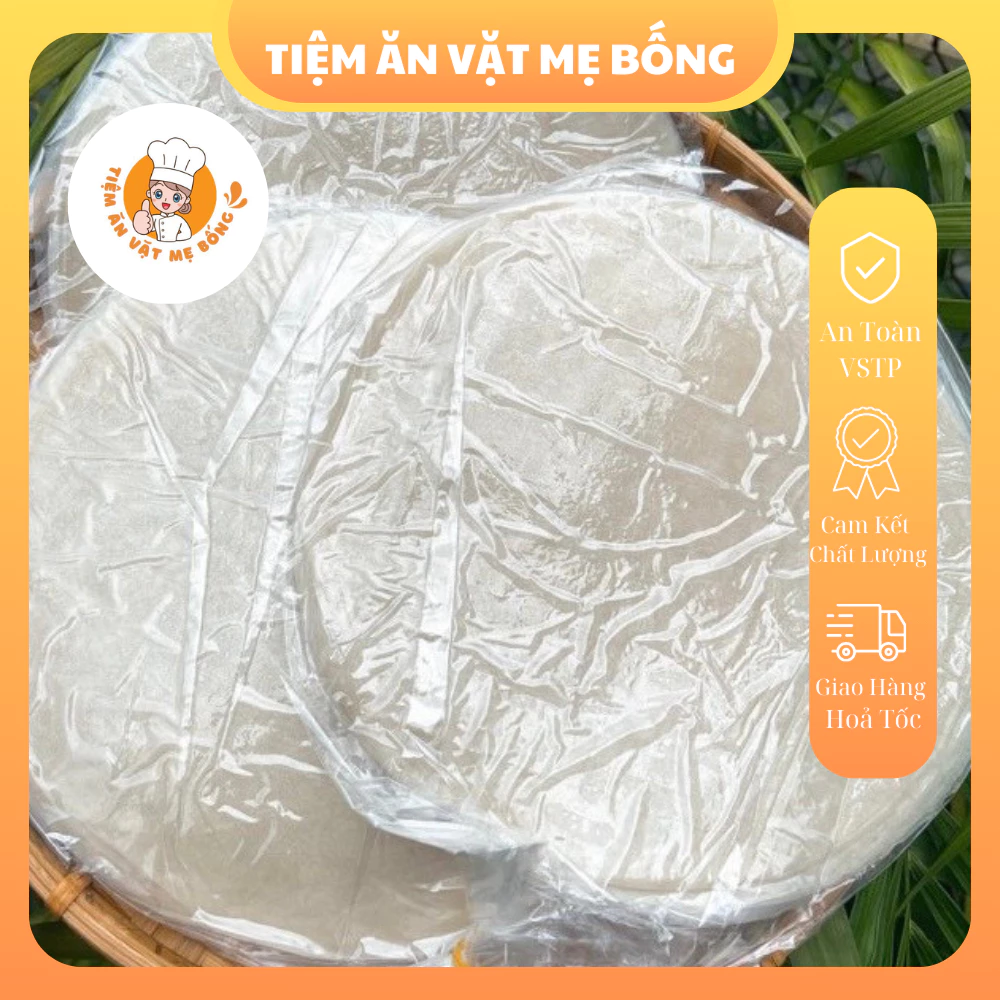 150g Bánh Tráng Phơi Sương Mềm Dẻo Tiệm Ăn Vặt Mẹ Bống