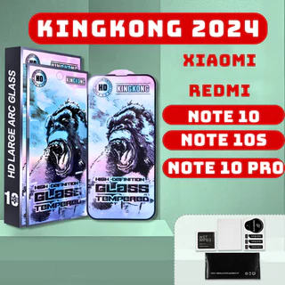 Kính cường lực  Redmi Note 10 / Note 10s / Note 10 Pro kingkong xanh | Miếng dán bảo vệ màn hình Xiaomi | opkem