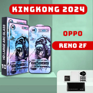 Kính cường lực  Oppo Reno2 F , Reno 2F kingkong xanh | Miếng dán bảo vệ màn hình opoo | opkem