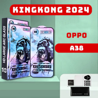 Kính cường lực  oppo A38  kingkong xanh|Miếng dán bảo vệ màn hình OPPO|opkem